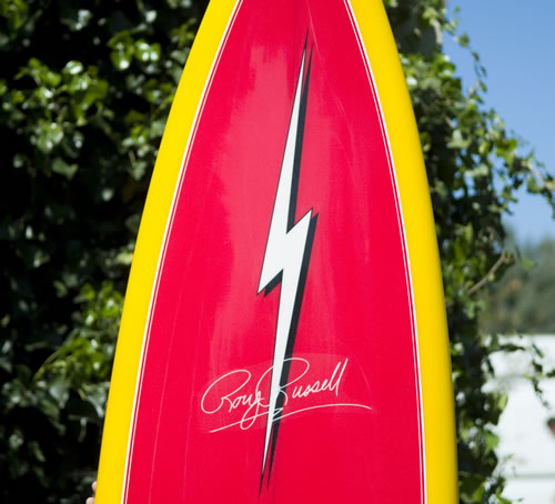 LIGHTNING BOLT SURFBOARDS 1970s Manufacturer Sticker Decal LONGBOARD Surfing 