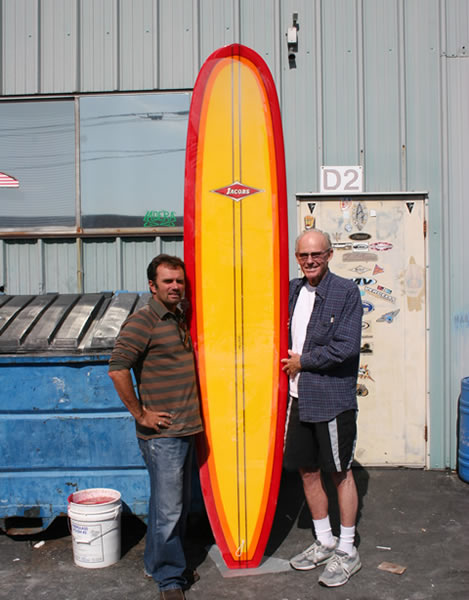 HAP JACOBS SURF BOARDS ジェイコブス  9'10 Hap Jacobs surfboards et longboards